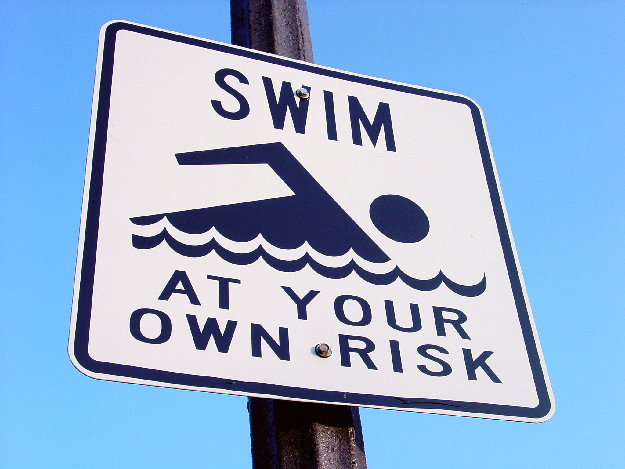 On your own. At your own risk. Open at your own risk фирма. Swim at your own.